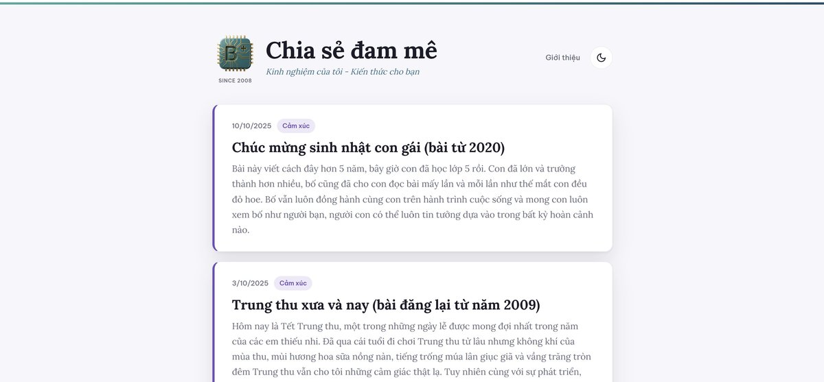 Giao diện trang chủ trên máy tính